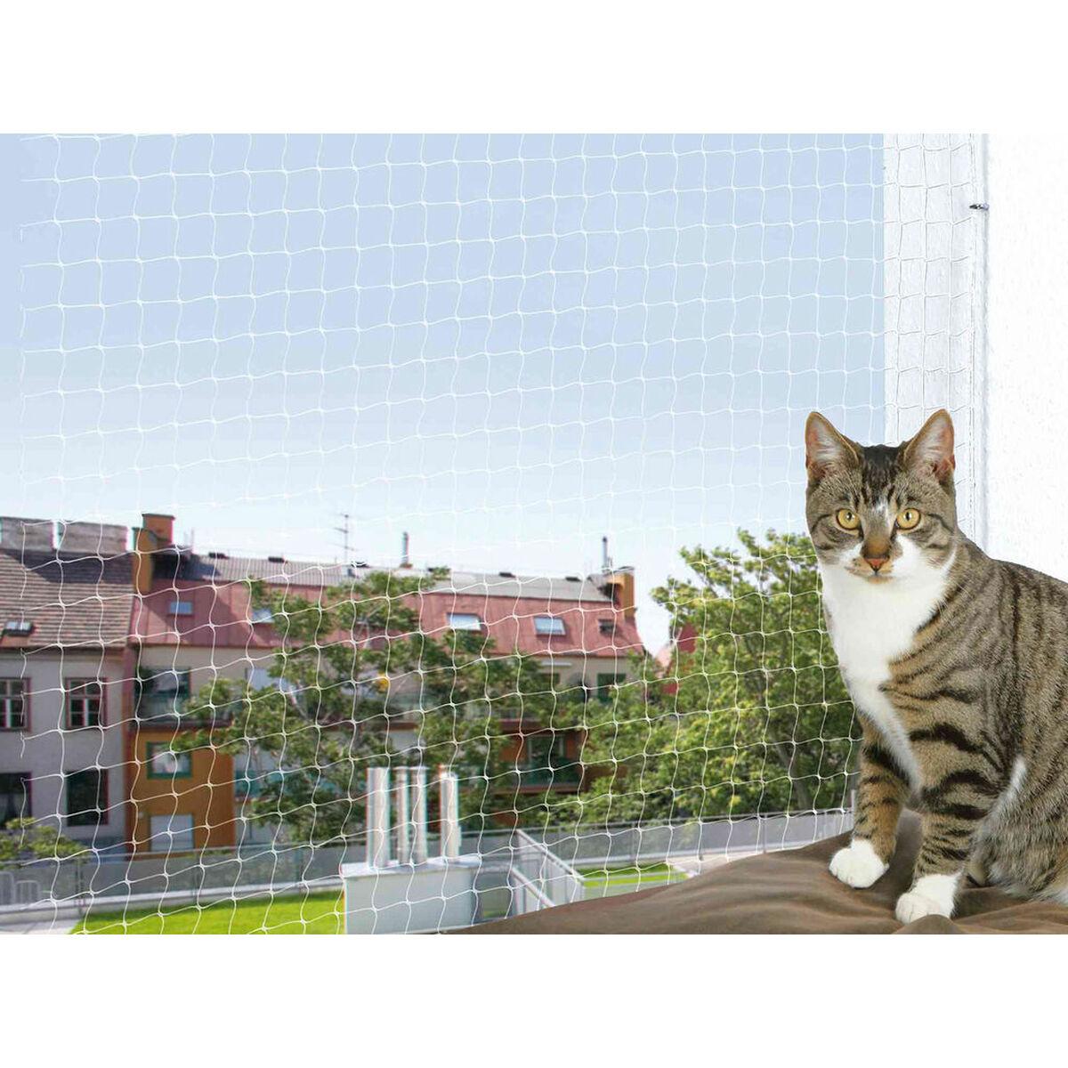 Kattesikkerhedsnet Trixie - gennemsigtig 2 × 1,5 m