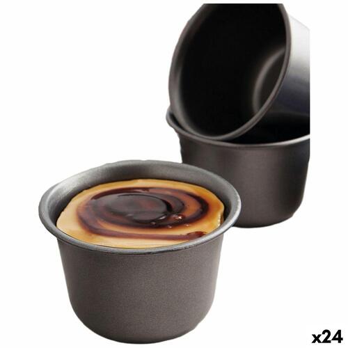 Buddinge Form Quid Sweet Grey Sort Metal 9,5 cm (24 enheder)