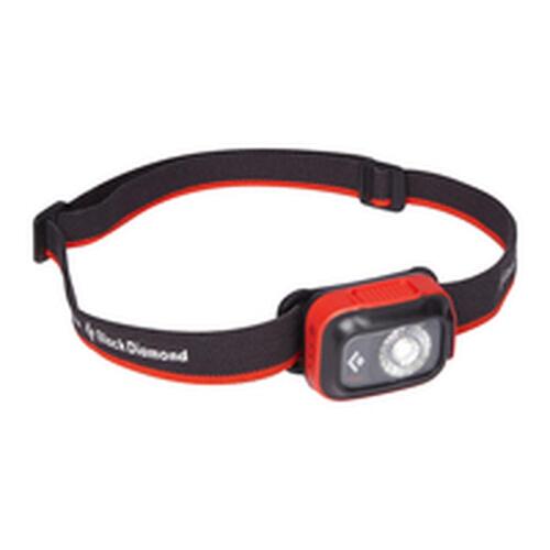 Genopladelig og justérbar LED-pandelampe Black Diamond Sprint 225 Hvid Sort Orange