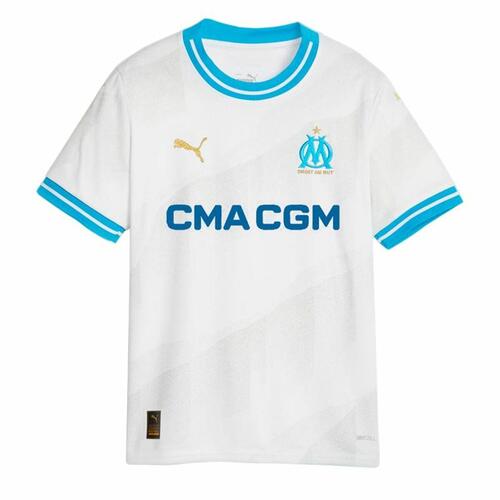 Børne Kortærmet T-shirt Puma Olympique de Marsella 11-12 år