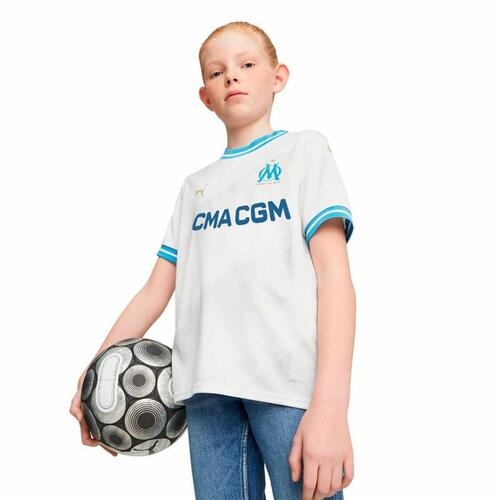 Børne Kortærmet T-shirt Puma Olympique de Marsella 11-12 år
