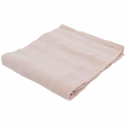 Domiva musselin stofble - Old Pink, 100 x 100 cm