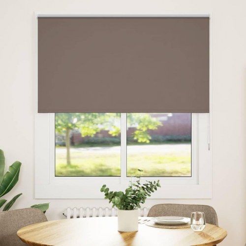 Mørklægningsrullegardin 130 x 130 cm - kaffefarvet