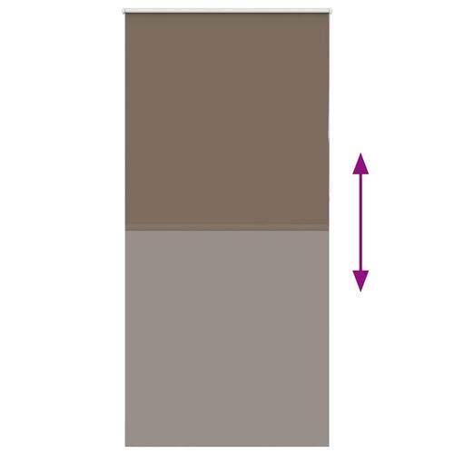 Rullegardin mørklægning 115x230 cm stofbredde 110,7cm polyester