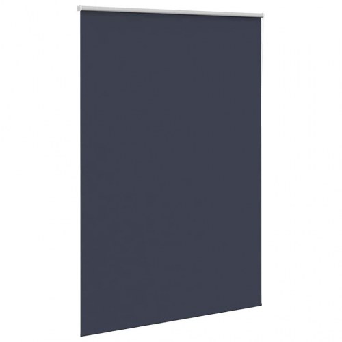Mørklægningsrullegardin 150×230 cm - marineblå, stofbredde 146,6 cm, polyester