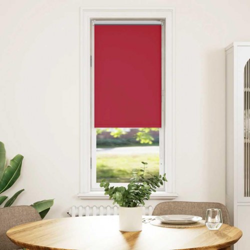 Rullegardin mørklægning - rød 55×150 cm (stof 50,7 cm) polyester