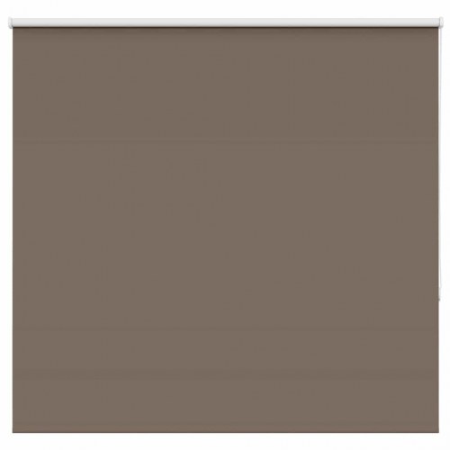 Mørklægningsrullegardin 150 × 150 cm - kaffefarvet, stofbredde 146,6 cm