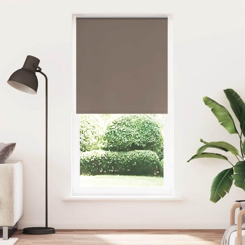 Mørklægningsrullegardin 100×230 cm - kaffefarvet polyester