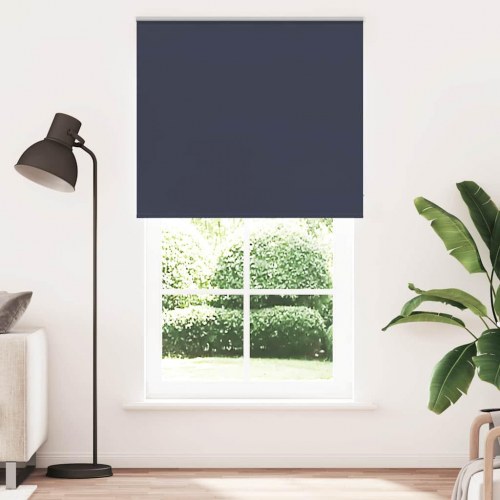Mørklægnings-rullegardin 120×230 cm - marineblå, polyester