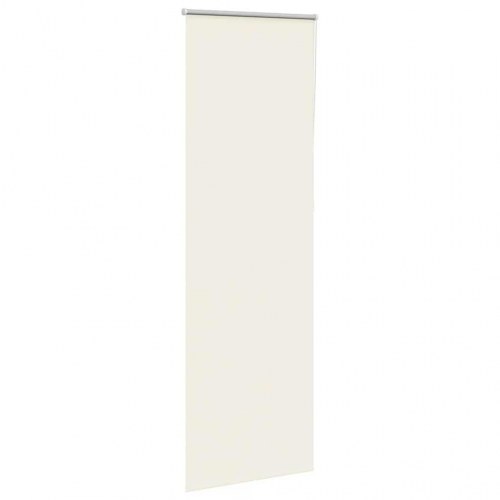 Mørklægnings-rullegardin 70×210 cm - stofbredde 65,7 cm, råhvid polyester