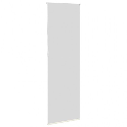Mørklægnings-rullegardin 70×210 cm - stofbredde 65,7 cm, råhvid polyester