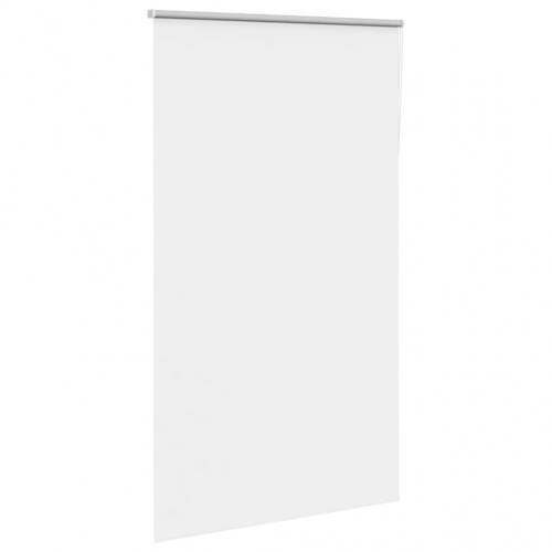 Mørklægningsrullegardin 120×230 cm - stofbredde 116,6 cm, hvid polyester