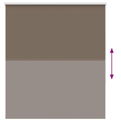 Rullegardin mørklægning 135x130 cm stofbredde 131,6cm polyester