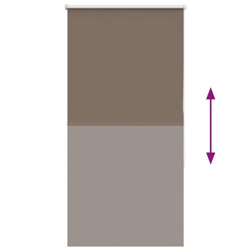 Rullegardin mørklægning 70x130 cm stofbredde 65,7 cm polyester