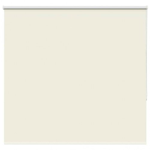 Rullegardin mørklægning 150×150 cm - råhvid, polyester