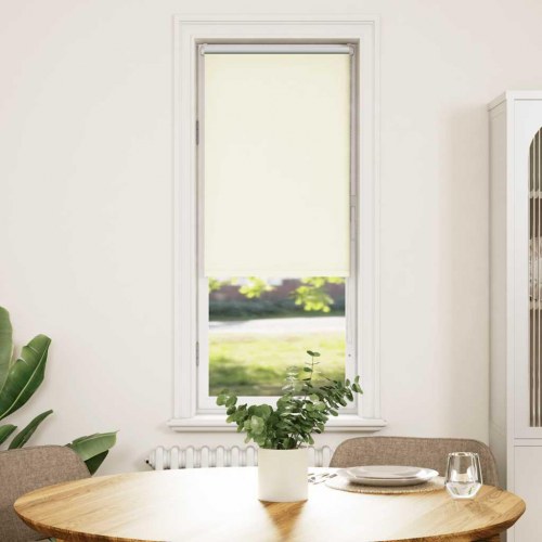 Rullegardin mørklægning 55×150 cm - råhvid polyester