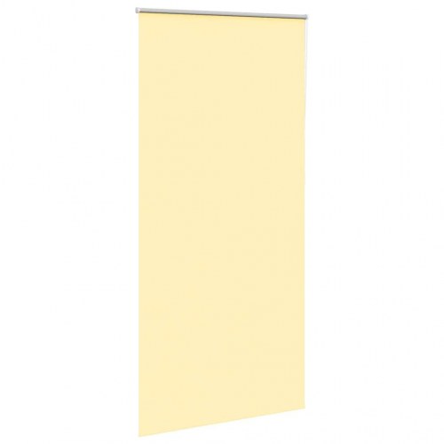 Rullegardin mørklægning 115×210 cm - gul, polyester