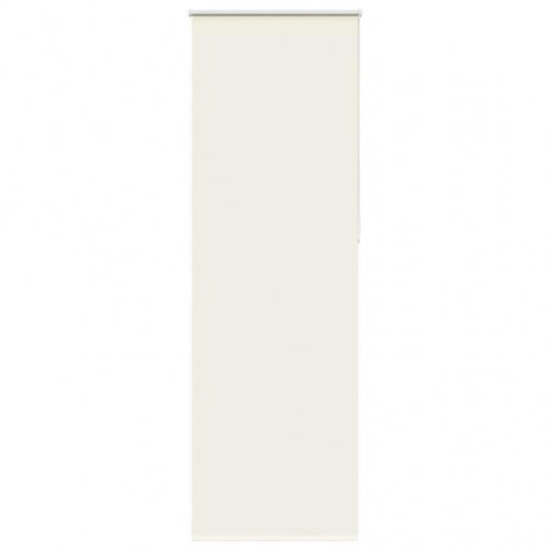 Mørklægningsrullegardin 65×210 cm - råhvid, polyester