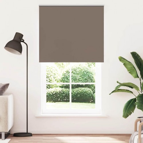 Mørklægningsrullegardin 120×230 cm - kaffefarvet, stofbredde 116,6 cm, polyester