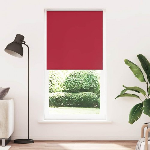 Rullegardin mørklægning 100×230 cm - rød, stofbredde 95,7 cm, polyester