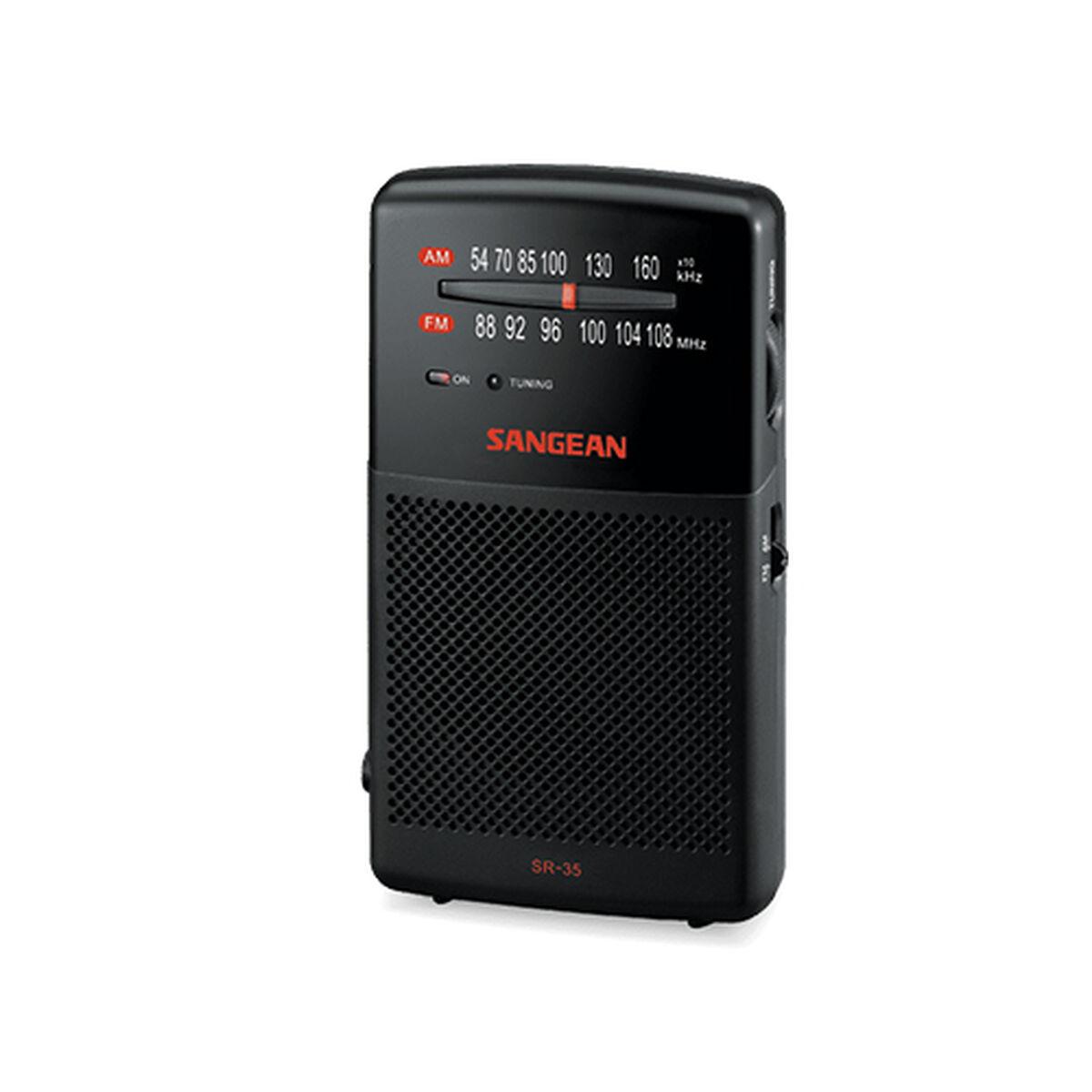 Radio Sangean Sr35b Negro Sort