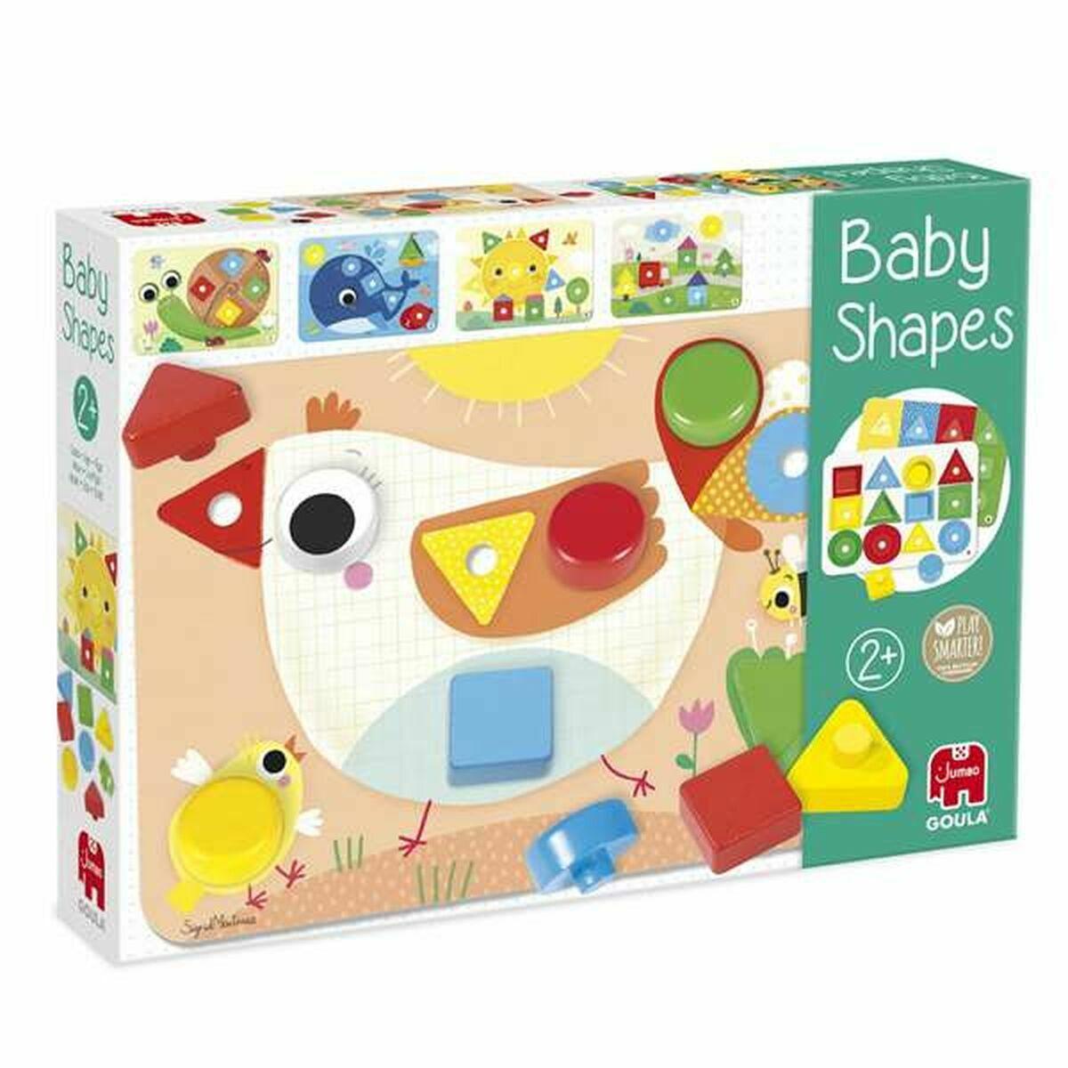 Børne Puslespil Goula Baby Shapes Multifarvet