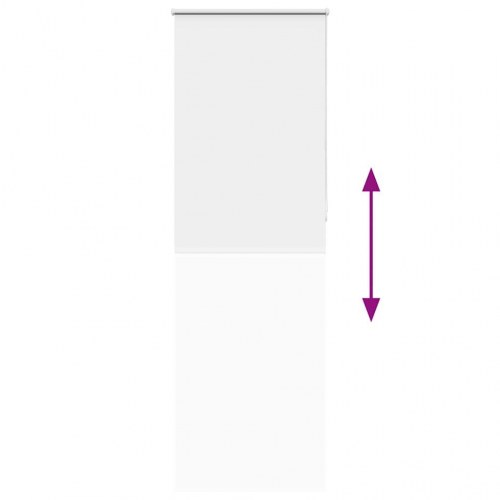 Rullegardin mørklægning 75x210 cm stofbredde 70,7 cm polyester