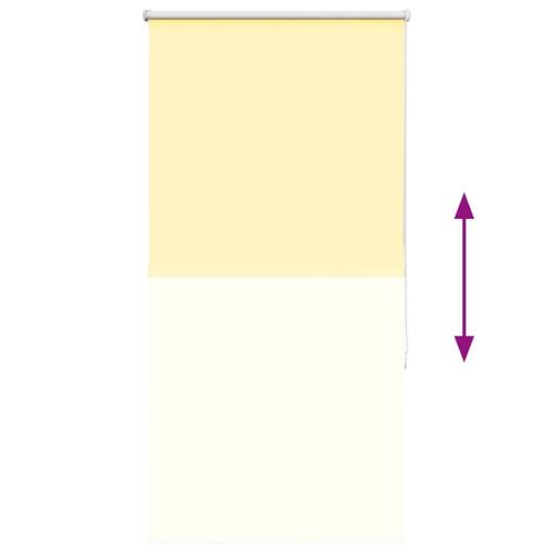 Rullegardin mørklægning 75x130 cm stofbredde 70,7 cm polyester