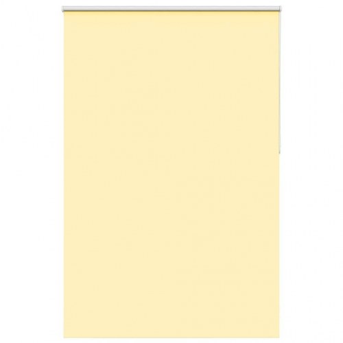 Mørklægningsrullegardin 150×230 cm - gul, polyester (stofbredde 146,6 cm)