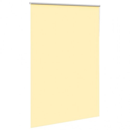 Mørklægningsrullegardin 150×230 cm - gul, polyester (stofbredde 146,6 cm)