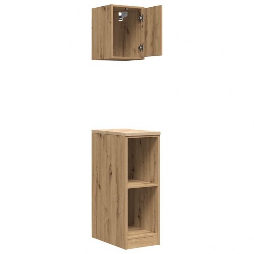 Skabe til garagen 2 stk. konstrueret træ kunsteg