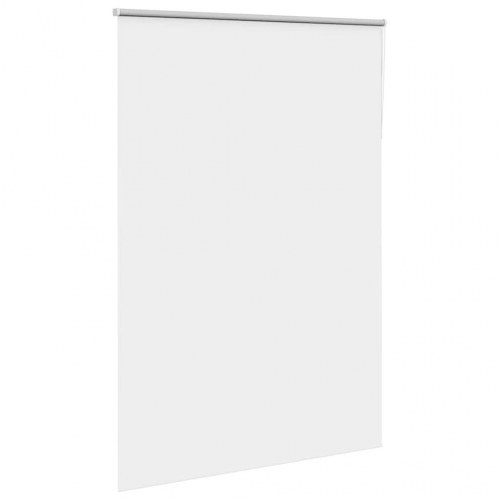 Mørklægnings-rullegardin 150×210 cm - hvid polyester, stofbredde 146,6 cm
