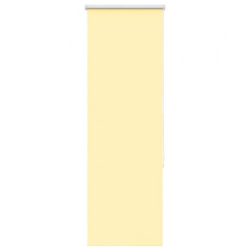 Mørklægningsrullegardin 55×150 cm - gul, polyester