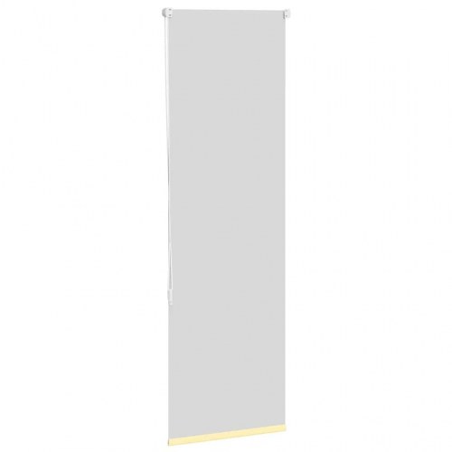 Mørklægningsrullegardin 55×150 cm - gul, polyester