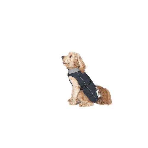 Hund regnfrakke Hund Gone Smart Sort 60 cm