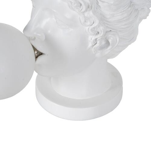 Bordlampe Hvid