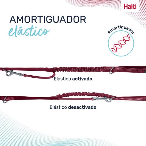 Company of Animals Hundesnor med elastik - Bourgogne, S