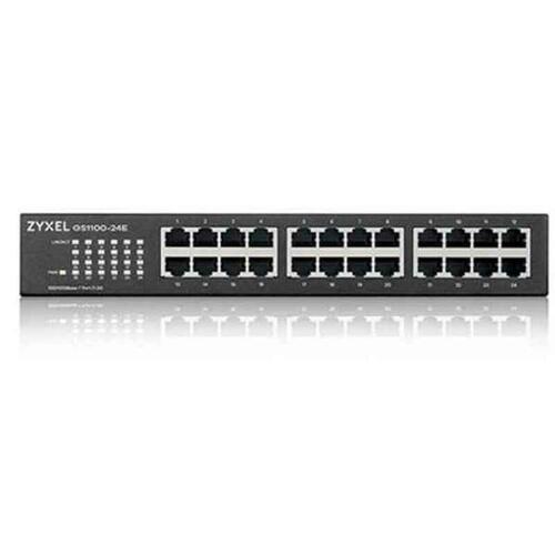 ZyXEL GS1100-24E netværksswitch - 24x RJ45, 1 Gbps