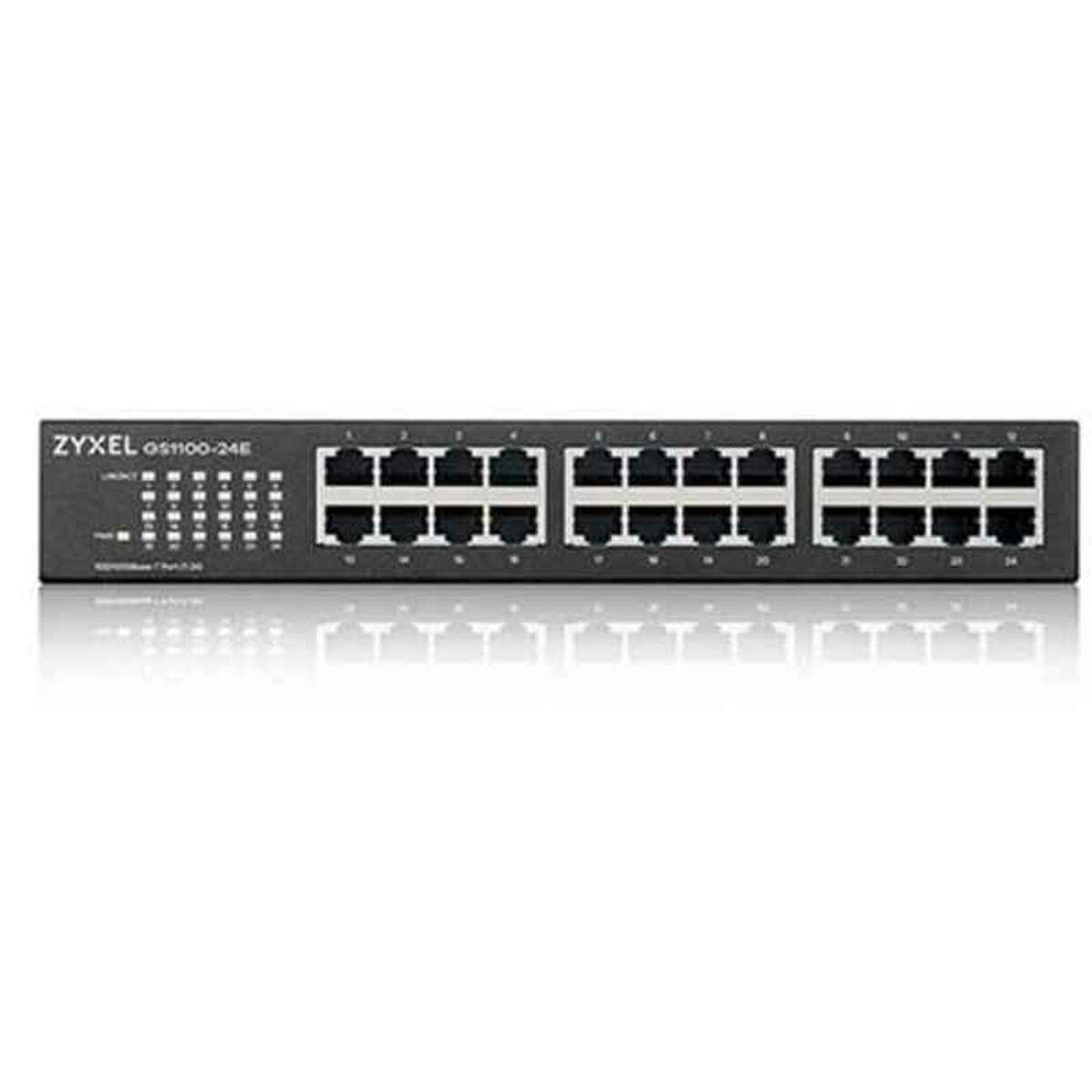 ZyXEL GS1100-24E netværksswitch - 24x RJ45, 1 Gbps
