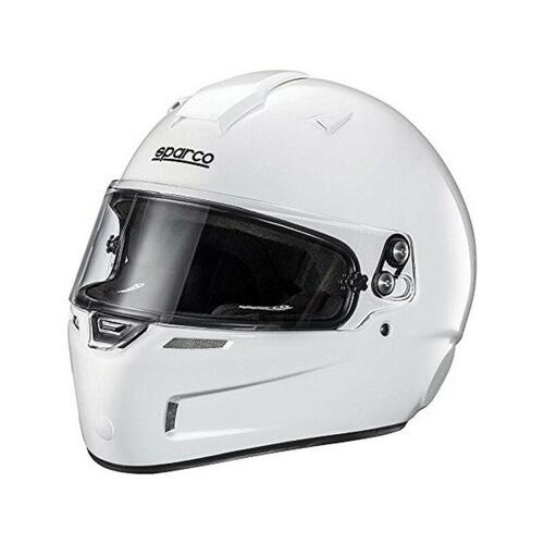 Komplet ansigtshjelm Sparco SKY KF-5W KEVLAR/FIBERGLASS Hvid (XS)