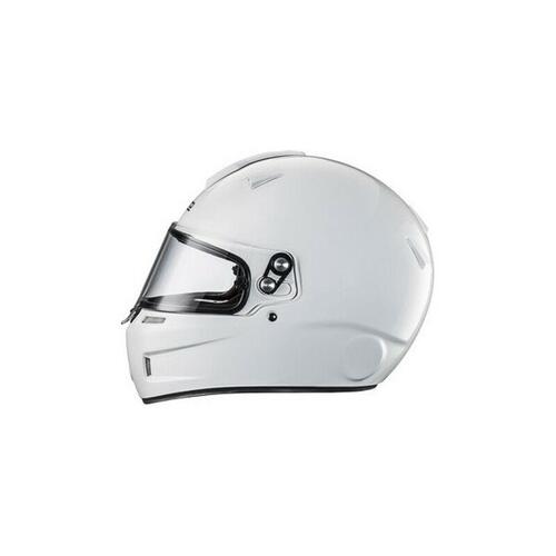 Komplet ansigtshjelm Sparco SKY KF-5W KEVLAR/FIBERGLASS Hvid (XS)