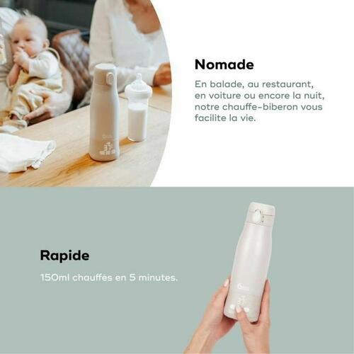 Baby flaskevarmer Babymoov Moov & Feed Beige