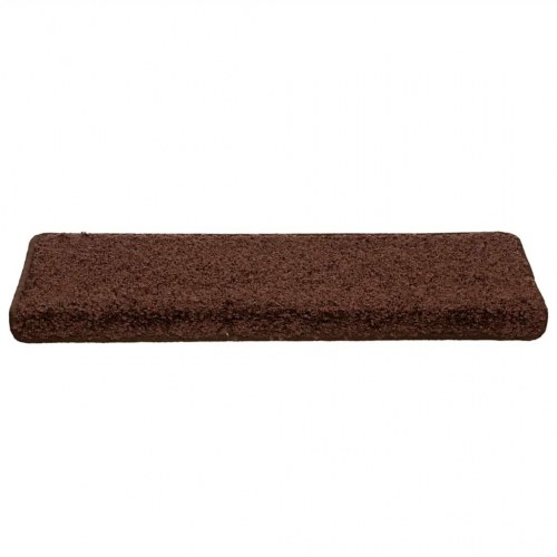 Trappemåtter 30 stk. 65 x 21 x 4 cm - brun