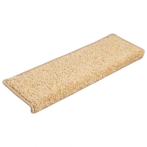 Trappemåtter 30 stk. 65 x 21 x 4 cm - creme
