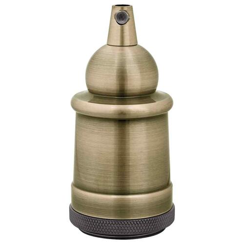 Lampeholdere 2 stk bronze E27