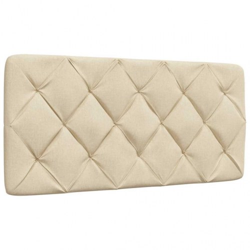 Sengeramme i stof 100 x 200 cm - creme