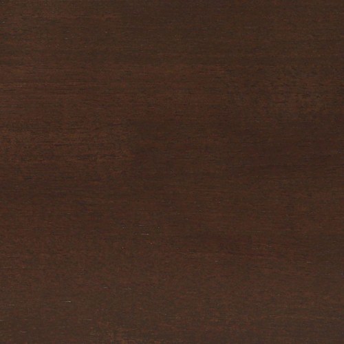 Spisebord massivt gummitræ brun