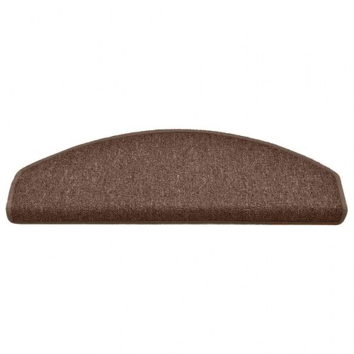 Trappemåtter halvrund 30 stk. 65 x 24 x 4 cm - brun