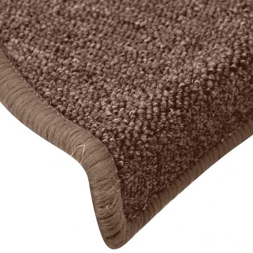 Trappemåtter halvrund 30 stk. 65 x 24 x 4 cm - brun
