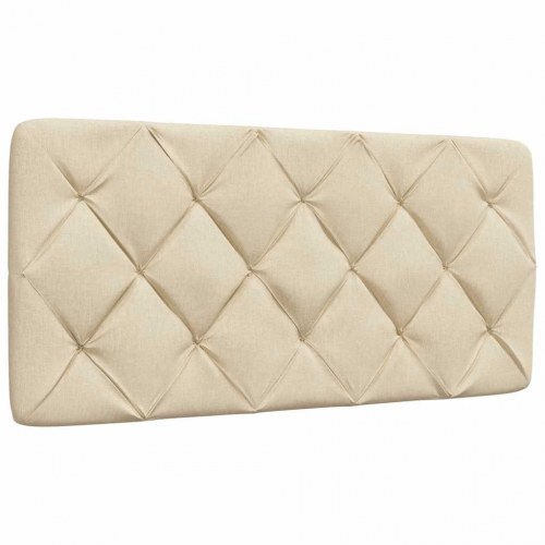Sengeramme med LED uden madras 100 x 200 cm - creme